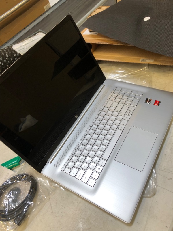 Photo 6 of HP Laptop 17-CP1035CL 17.3" HD Plus Touchscreen Display, AMD Ryzen 5 5625U, AMD Radeon Graphics, 12 GB DDR4 RAM, 1 TB HDD Storage, Windows 11 Home (re / PRODUCT IS FACTORY SEALED 
