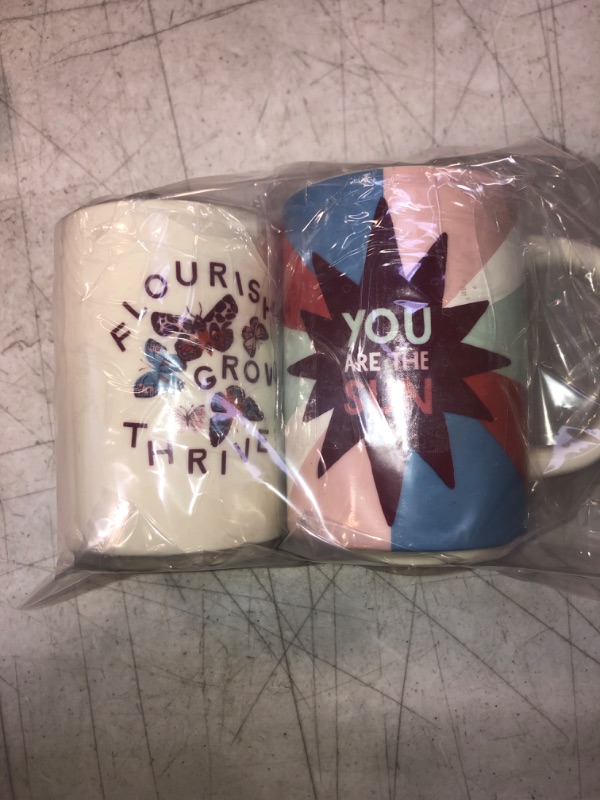 Photo 1 of 2PC MUG SET / ROOM ESSENTIALS / BAG LOT