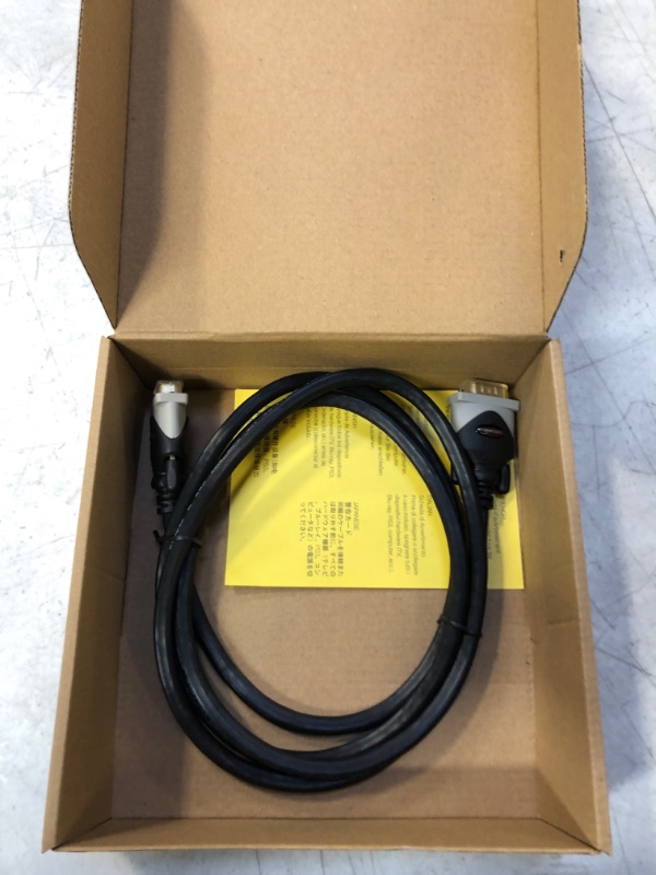 Photo 4 of AmazonBasics VGA to VGA Cable - 6 Feet (1.8 Meters) / FACTORY SEALED 