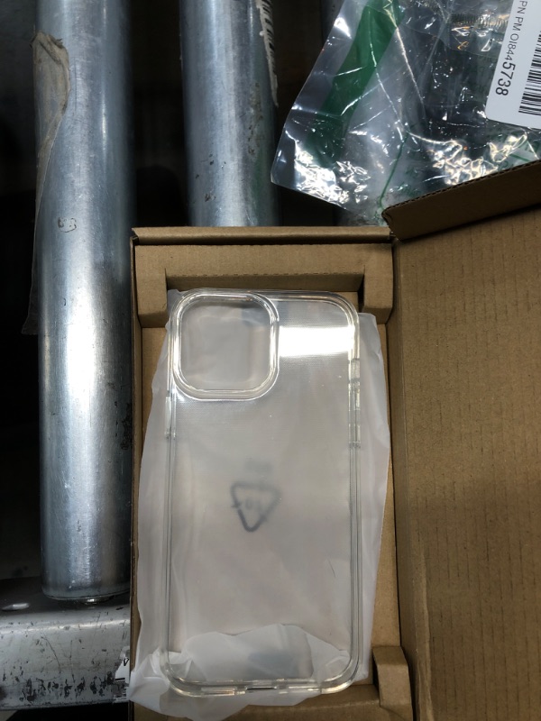 Photo 2 of Amazon Basics Clear Soft TPU Smartphone Cover for iPhone 13 Pro Max Case Clear iPhone 13 Pro Max