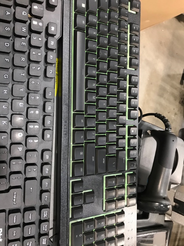 Photo 2 of Razer Ornata V3 X Gaming Keyboard: Low-Profile Keys - Silent Membrane Switches - Spill Resistant - Chroma RGB Lighting - Ergonomic Wrist Rest - Classic Black