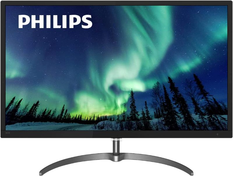 Photo 1 of PHILIPS 325E8 32'' IPS LCD, QHD 2560x1440 Pixels, 1.07 Billion Colors, 75Hz, AMD FreeSync, LowBlue Mode, HDMI/DisplayPort/DVI/VGA, VESA, 4 Year Advance Replacement Warranty
