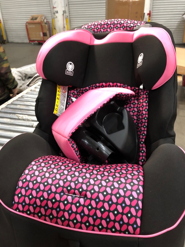 Photo 2 of Cosco Empire All-in-One Convertible Car Seat, Extended Use All-in-One Car Seat: Rear-Facing 5-40 pounds, Forward-Facing Harness 22-50 pounds, and Belt-Positioning 40-80 pounds, Spring Petals