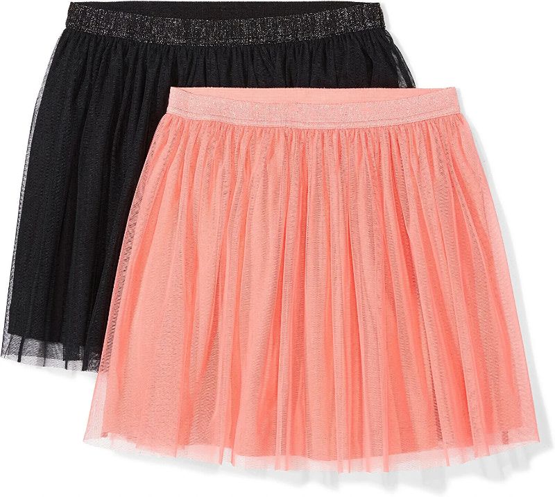 Photo 1 of 2T--Spotted Zebra Girls and Toddlers' Tutu Skirts, Pack of 2 Black/Orange