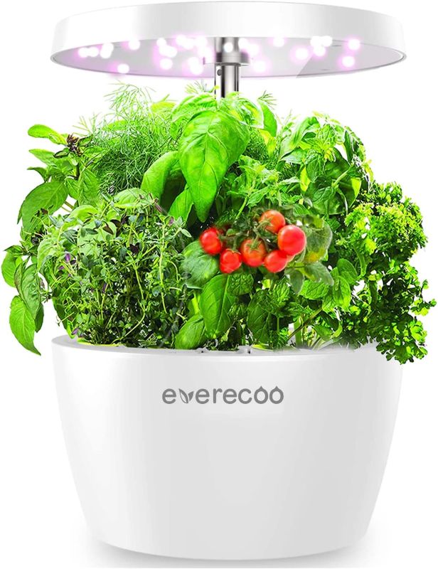 Photo 1 of 
Unknown if it works*****EVERECOO Hydroponics Growing System, 4 Pods Indoor Herb Gardening System with LED Grow Lights, Automatic Timer and Pump, Hydroponic Plant Germination Kits...
Size:4pods white