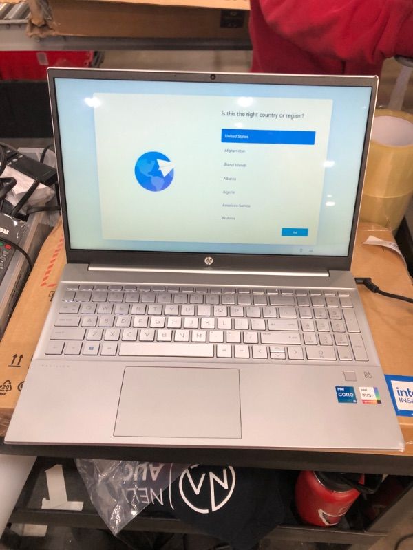 Photo 3 of HP PAVILION LAPTOP, 15.6" FULL HD IPS TOUCHSCREEN, 10TH GEN INTEL CORE I5-1035G1 PROCESSOR UP TO 3.60GHZ, 12GB RAM, 512GB PCIE NVME SSD, BACKLIT KEYBOARD, HDMI, WIRELESS-AC, BLUETOOTH, WINDOWS 10 HOME 12GB RAM | 512GB SSD
