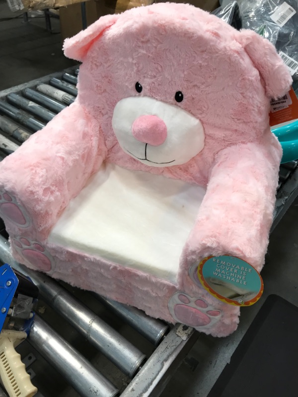 Photo 2 of Animal Adventure | Sweet Seats | Pink Bear Children's Plush Chair
