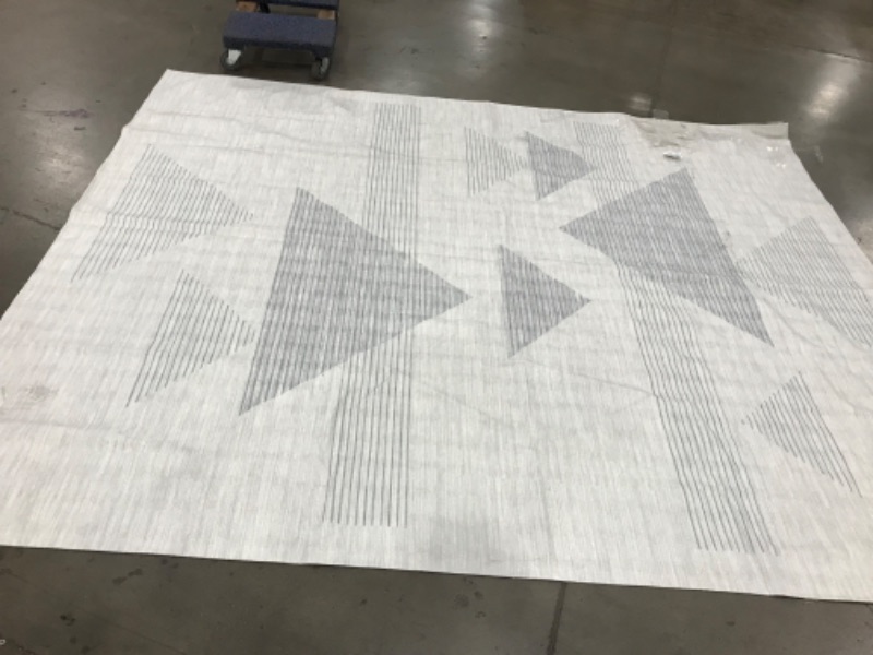 Photo 1 of  Artistic Weavers Kassandra Gray 8 ft. x 10 ft. Modern Indoor Area Rug