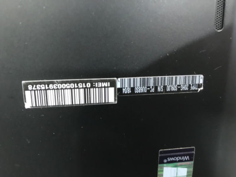 Photo 1 of PARTS ONLY NEEDS PREOFESSIONAL REPAIR HAS LOCKED ACCOUNT 
Lenovo ThinkPad T470S 14 FHD, Core i7 7600U 2.8GHz, 16GB RAM, 512GB Solid State Drive, Windows 10 Pro 64Bit, CAM, (Renewed)
