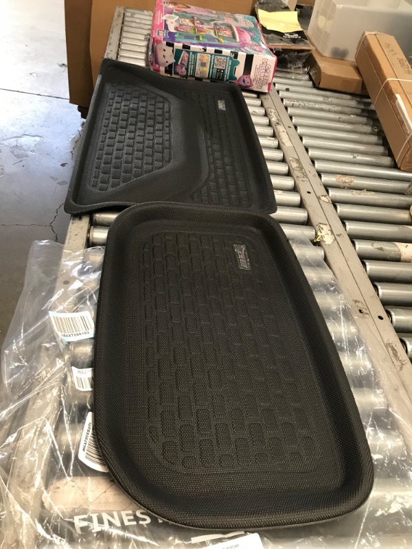 Photo 2 of 3D MAXpider Custom Fit Kagu Cargo Liner (Black) for 2020-2022 Tesla Model Y - Cargo Liner Black Storage