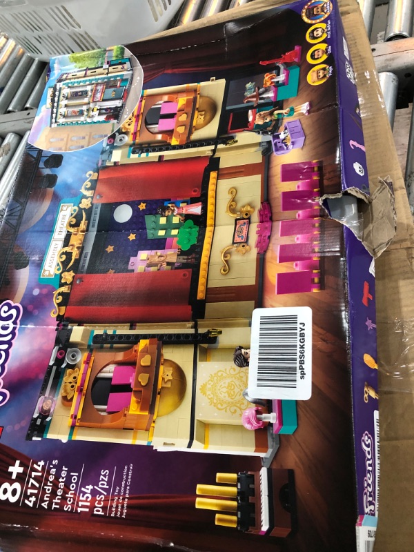 Photo 2 of LEGO Friends Andrea’s Theater School 41714 Building Toy Set for Kids, Girls, and Boys Ages 8+ (1,154 Pieces) FrustrationFree Packaging