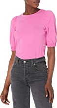 Photo 1 of Amazon Essentials Women's Classic-Fit Puff Short-Sleeve Crewneck T-Shirt