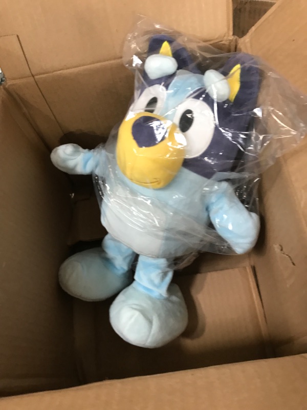 Photo 2 of Bluey Dance and Play 14" Animated Plush | Over 55 Phrases and Songs, Multicolor