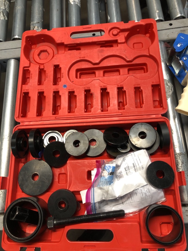 Photo 2 of PARTS ONLY ! Orion Motor Tech OMT 23-Piece FWD Front Wheel Drive Bearing Adapters Press Kit & 9-Way Internal/External Slide Hammer Puller Set, Bundle