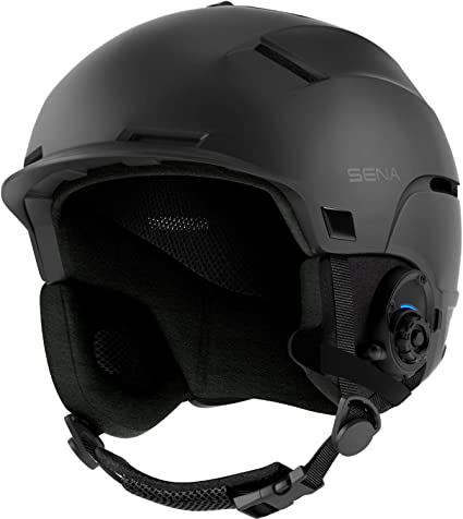 Photo 1 of Sena Latitude Snow Helmet with Built in Speakers and Microphone, Four-Way Bluetooth Intercom, Hands-Free Open Communication, Listen to Music
