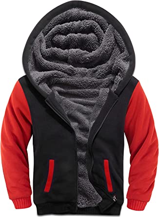 Photo 1 of GEEK LIGHTING Sherpa Lined Hoodie Kids Fleece Sweatshirt Full Zip Hooded Jacket
2XL