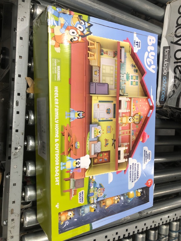 Photo 2 of Bluey Mega Bundle Home, BBQ Playset, and 4 Figures | Amazon Exclusive & Bus + Mates, 2.5-3 inch Figures | Amazon Exclusive
