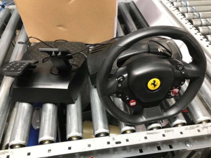 Photo 2 of **PARTS ONLY**DAMAGED**
Thrustmaster T80 Ferrari 488 GTB Edition Racing Wheel PS4