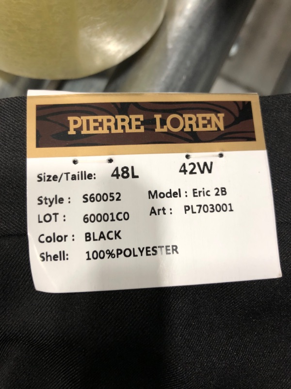 Photo 3 of pierre loren mens suit