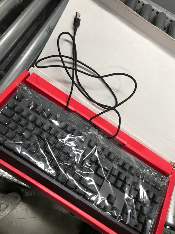 Photo 2 of  TESTED POWER DID COME ON HyperX Alloy Origins - Mechanical Gaming Keyboard, Software-Controlled Light & Macro Customization, Compact Form Factor, RGB LED Backlit - Linear HyperX Red Switch (Black)
