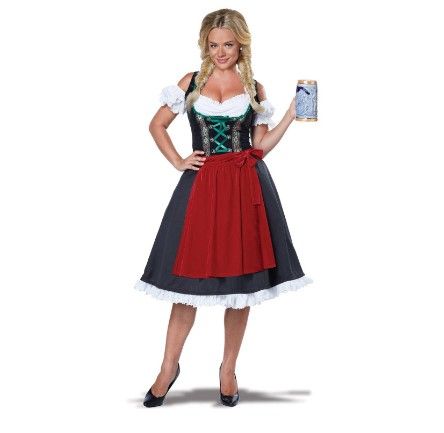 Photo 1 of Fraulein Oktoberfest Women's Adult Halloween Costume
