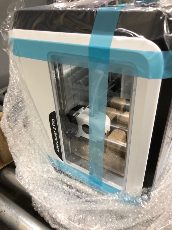 Photo 5 of FLASHFORGE 3D Printer Adventurer 3 Pro with 2 Removable Nozzle, Glass Bed and Leveling-Free, Fully Assembled, High Precision Printing with PLA/ABS/PETG/PLA-CF/PETG-CF