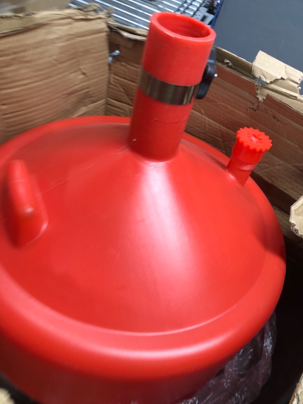 Photo 1 of ***PARTS ONLY****Aain AA045 8 Gallon Portable Waste Oil Drain,Industrial Fluid Drain Tank with Wheels and Adjustable Funnel Height. Red. 8 Gallon Oil Drain
