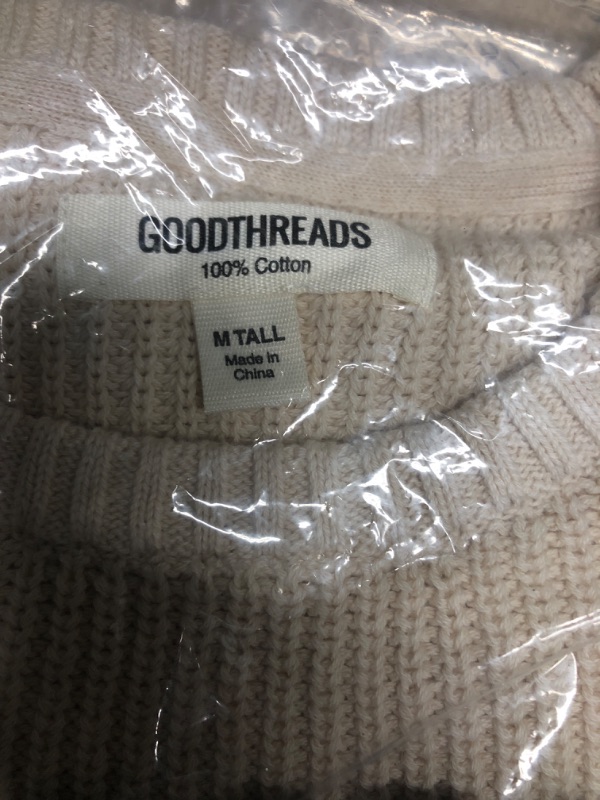 Photo 2 of Goodthreads Men's Soft Cotton Military Sweater size medium

