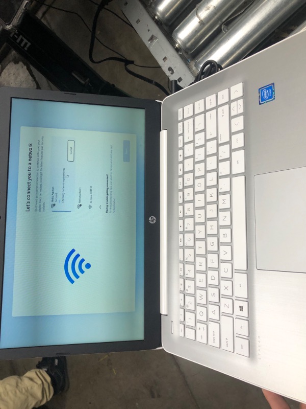 Photo 2 of HP 2022 Stream 14" HD Laptop, Intel Celeron N4020 Dual-core Processor, 4GB DDR4 RAM, 64GB eMMC, Intel HD Graphics,   HDMI, Windows 10S, White, 32GB SnowBell 