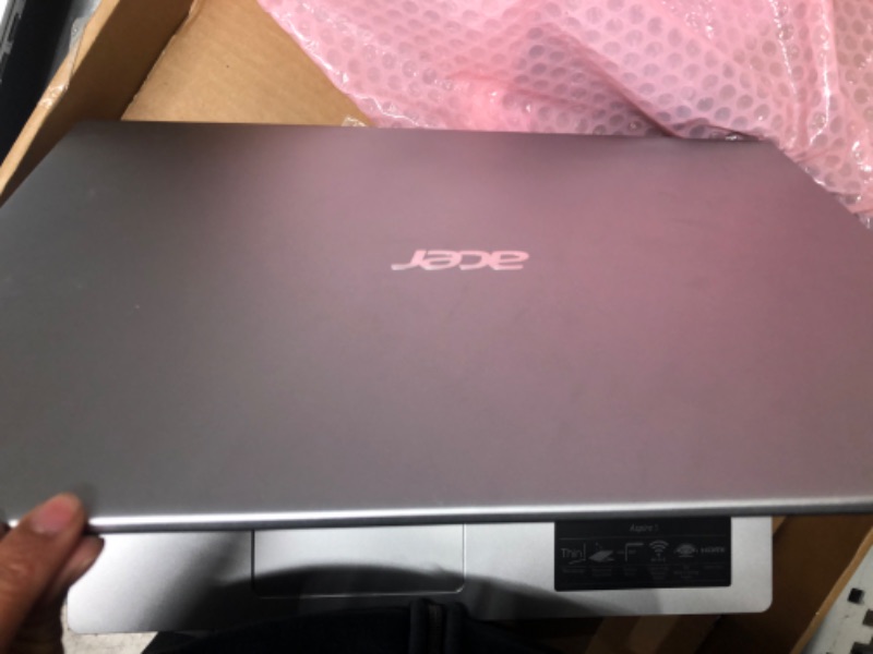 Photo 1 of 2022 Newest Acer Aspire 5 Slim Laptop, 15.6" Full HD IPS, AMD Ryzen 3 3350U Quad-Core Processor, 12 GB DDR4 RAM, 512 GB SSD, Intel WiFi 6, Backlit KB, Fingerprint Reader, Amazon Alexa, Windows 11