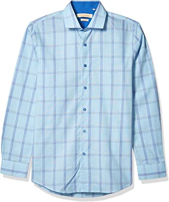 Photo 1 of Kitonet Men's Slim Fit Large Check Shirt