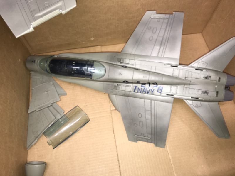 Photo 2 of Click N’ Play Military Air Force F/A 18 Super Hornet Fighter Jet, 16 Piece Play Set with Accessories - Army Action Figures, Missiles, and More, Toy Jets for Boys 6+