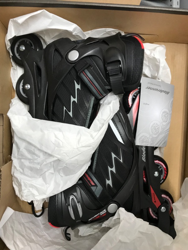 Photo 3 of Bladerunner by Rollerblade Advantage Pro XT Men's Adult Fitness Inline Skate, Black and Red, Inline Skates 8