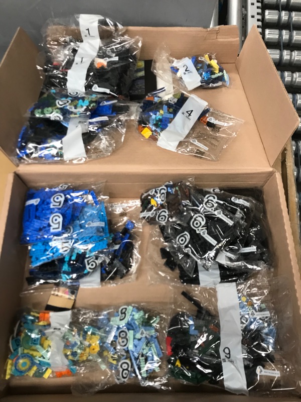 Photo 2 of *BAGS 1-9* LEGO Ideas Vincent Van Gogh - The Starry Night 21333 Building Set for Adults (2316 Pieces) Frustration-Free Packaging