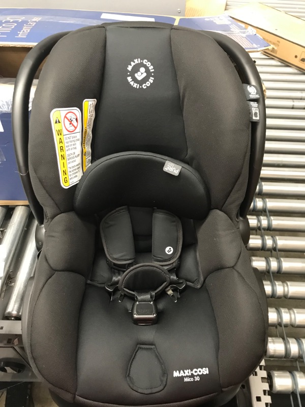 Photo 2 of &RMA NOT WORKING* Maxi Cosi Mico 30 Infant Car Seat Purecosi Midnight Black