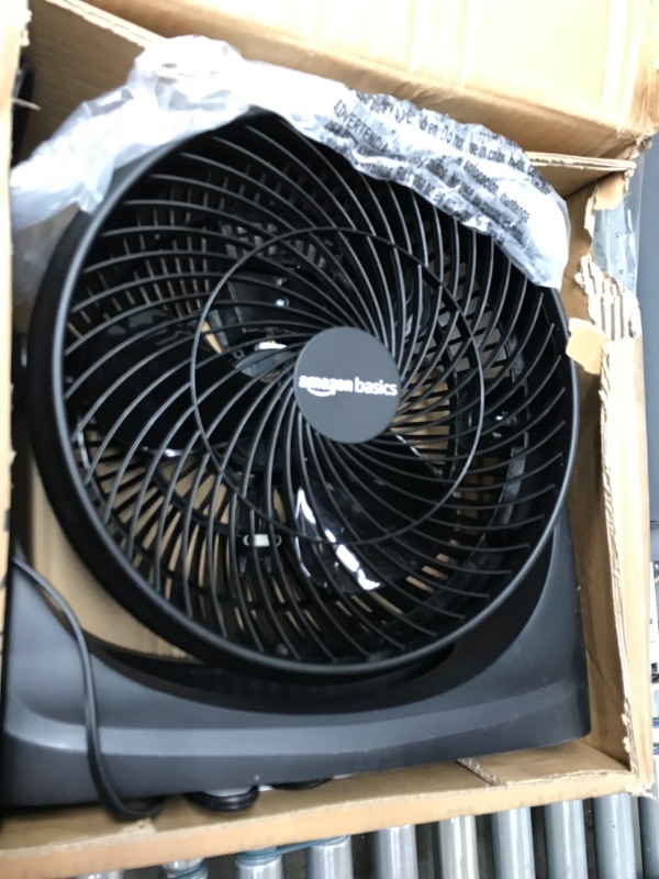 Photo 1 of Amazon Basics 3 Speed Small Room Air Circulator Fan, 11-Inch
