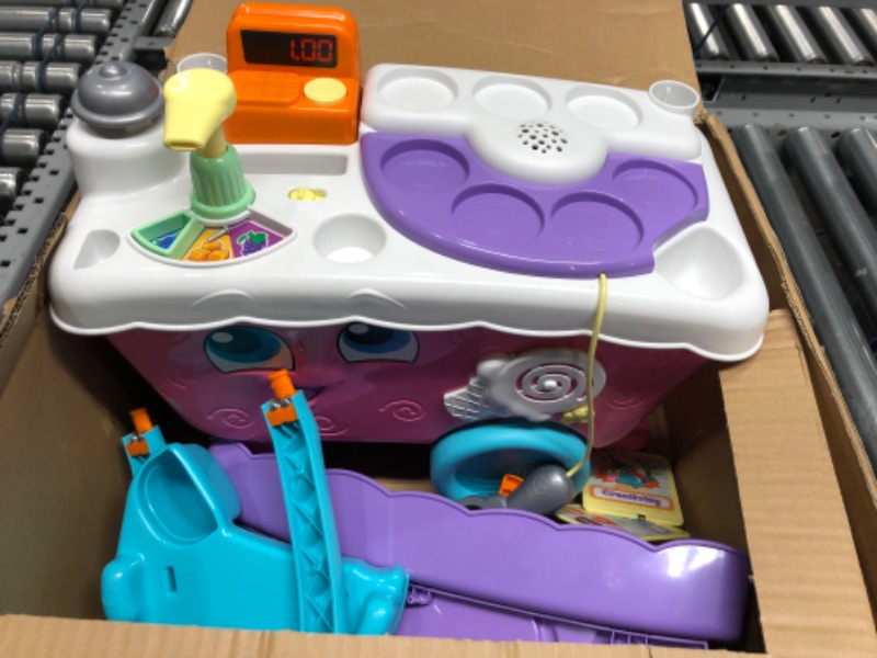 Photo 2 of *Missing Accessories/Hardware-See Photos* LeapFrog Scoop and Learn Ice Cream Cart Deluxe (Frustration Free Packaging) , Pink