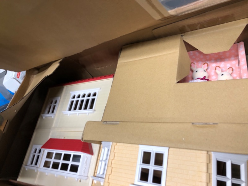 Photo 1 of Calico Critters Red Roof Country Home Gift set, Cottage