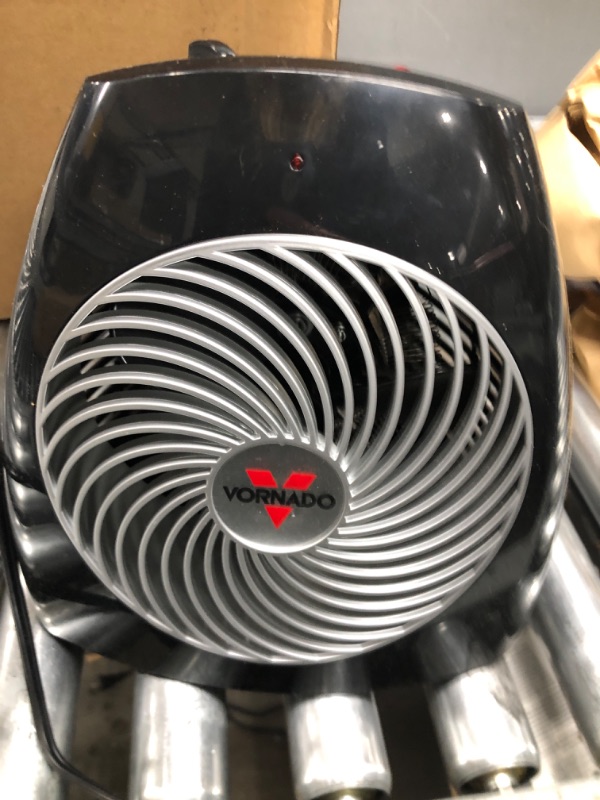 Photo 3 of *Parts only* Vornado MVH Vortex Heater with 3 Heat Settings, Adjustable Thermostat, Tip-Over Protection, Auto Safety Shut-Off System, Whole Room, Black