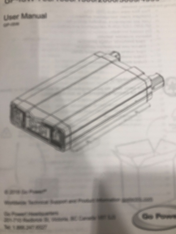 Photo 2 of Go Power! GP-ISW2000-12 Industrial Pure Sine Wave Inverter