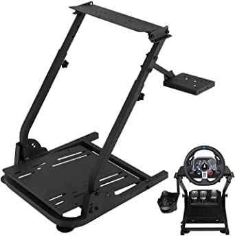 Photo 1 of VEVOR G29 G920 Racing Steering Wheel Stand,fit for Logitech G27/G25/G29, Thrustmaster T80 T150 TX F430 Gaming Wheel Stand, Wheel Pedals NOT Included
