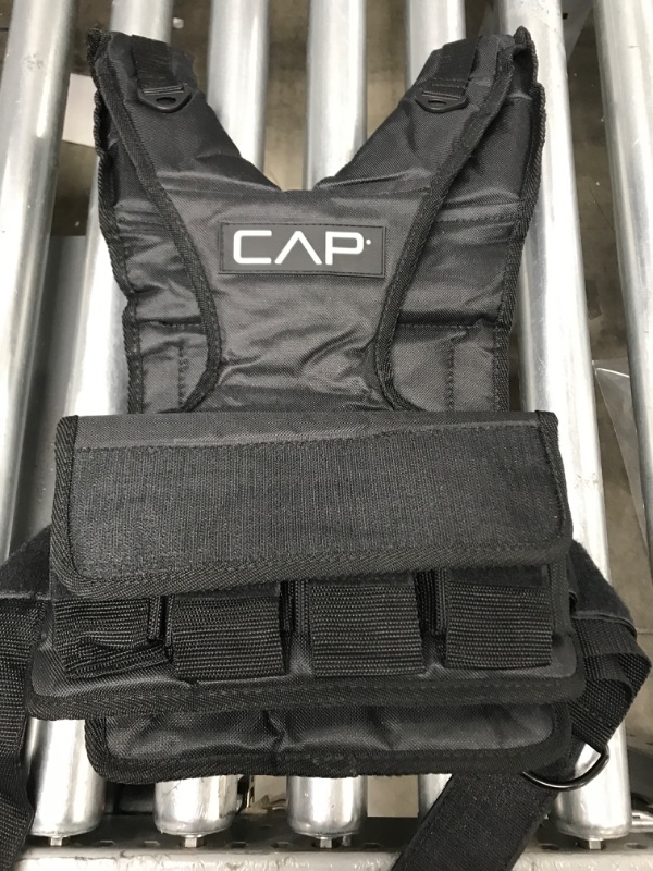 Photo 3 of CAP Barbell 20-150 Lb Adjustable Weighted Vest, Regular and Short Options
