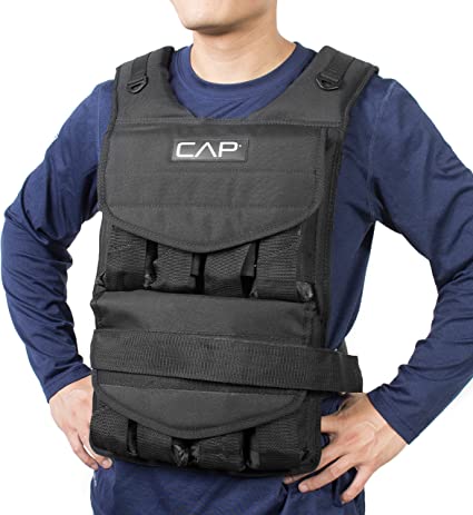 Photo 1 of CAP Barbell 20-150 Lb Adjustable Weighted Vest, Regular and Short Options
