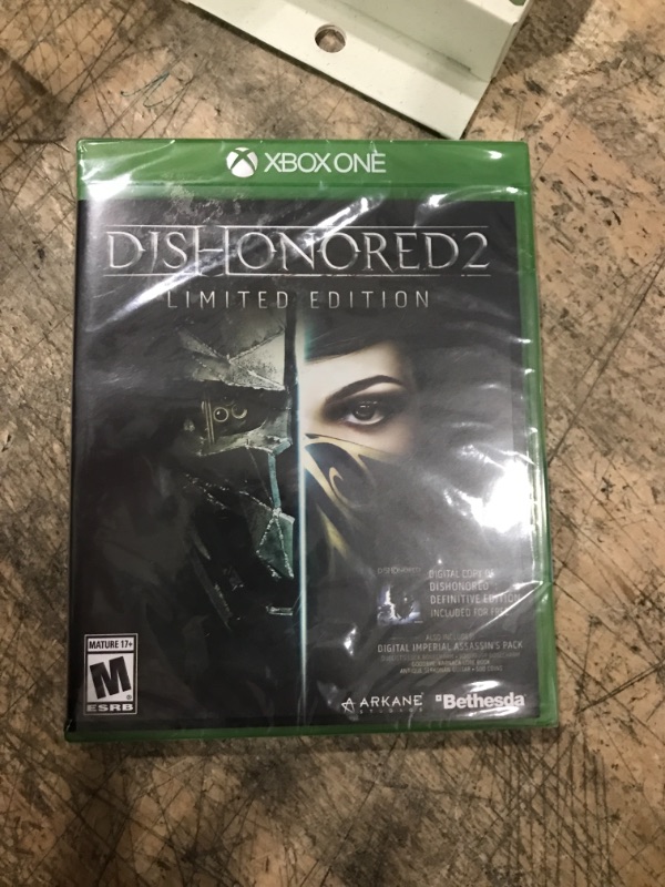 Photo 2 of *** FACTORY SEALED** Bethesda Take-Two 17073 Dishonored 2 Xbox One