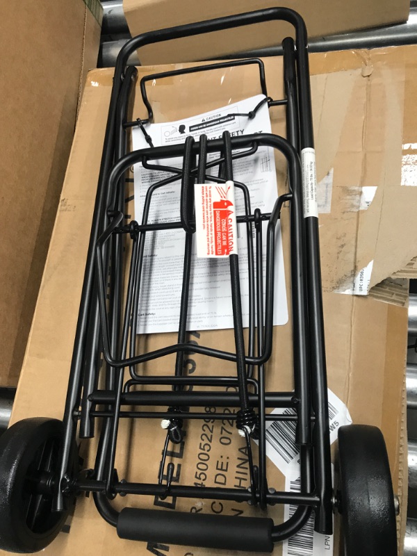 Photo 2 of Conair Luggage Cart by Travel Smart, Portable Dolly Cart, Hand Truck Dolly for Moving, Travel, & Shopping Use Regular