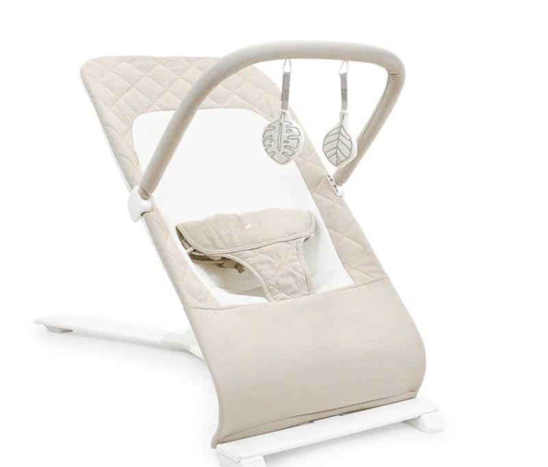 Photo 1 of Alpine Organic Deluxe Portable Bouncer - Organic Oat
