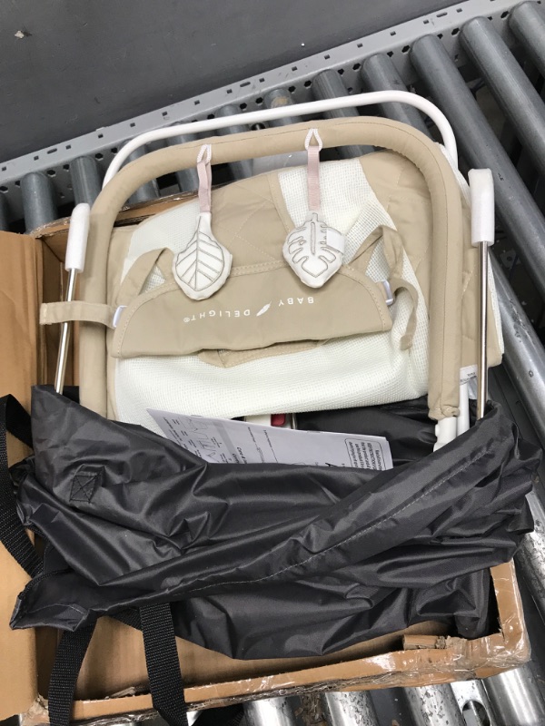 Photo 1 of Alpine Organic Deluxe Portable Bouncer - Organic Oat
