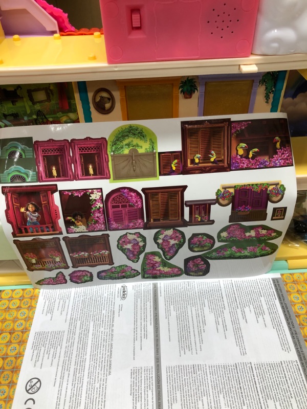 Photo 4 of Disney Encanto Magical Madrigal House Playset with Mirabel Doll & 14 Accessories - Features Lights, Sounds & Music!