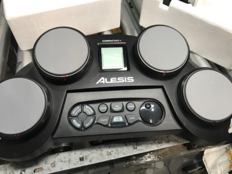 Photo 2 of Alesis CompactKit 4: 4-Pad Portable Tabletop Drum Kit