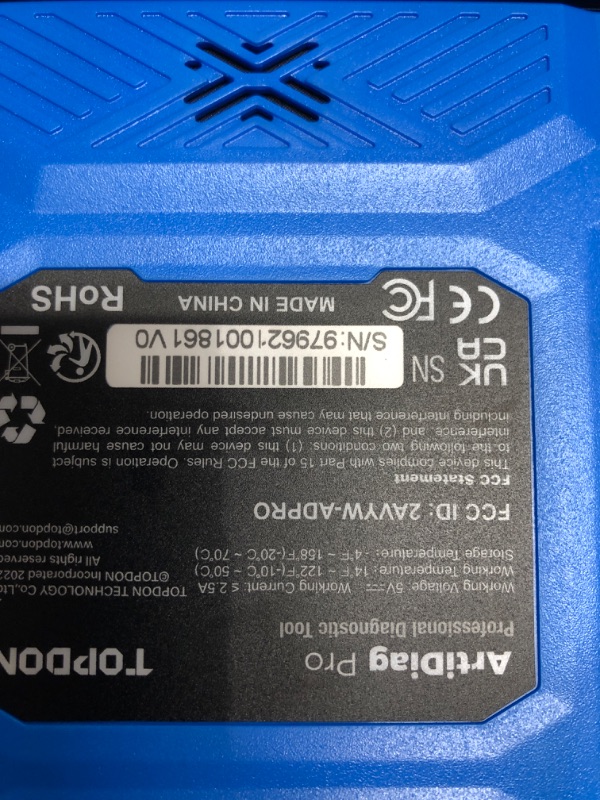 Photo 4 of TOPDON ArtiDiag Pro Car Diagnostic Tool, Bi-Directional Control & OE-Level Full Systems Diagnosis for 100+ Vehicles, Smart Scan Tool with AutoVin, 31 Maintenance Services, 2-Year Free Update.
